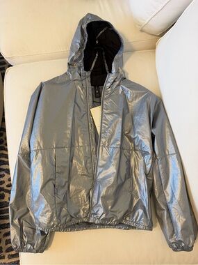 target girls shiny rain jacket NWT